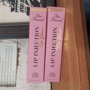 Too Faced Lip Injection Lip Gloss in Glossy and Bossy